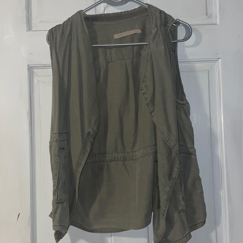 Olive vest